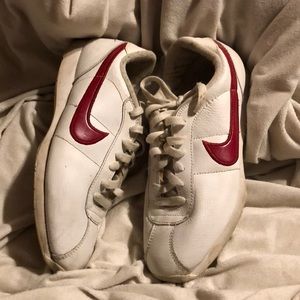 Nike Cheerleading shoes white w/ red swoosh